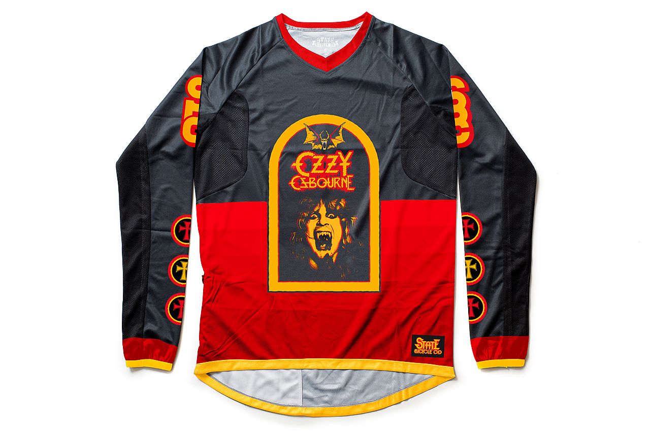 Black sabbath cycling jersey sales