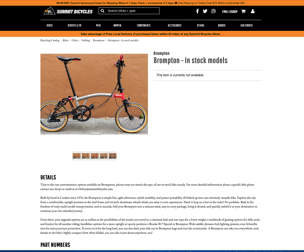 Summit bike cheap shop