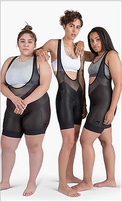 Plus size store cycling apparel