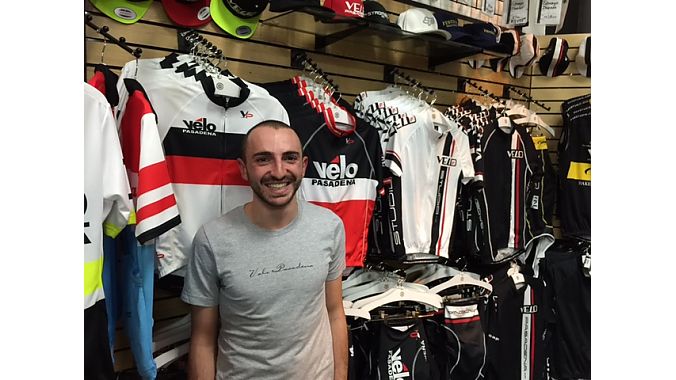 Matthew Gevrikyan runs the day-to-day at high-end road shop Velo Pasadena for dad Hrach Gevrikyan, a onetime professional road racer and Armenian national champion.