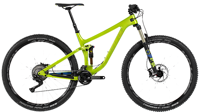 The Optic C9.2 29er boasts 110 millimeters of rear and 120 millimeters of front travel. MSRP: $4,699.