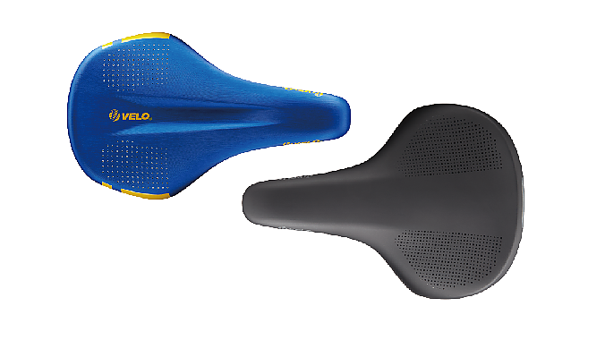 Velo's new e-bike saddles. 