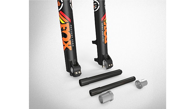 The 36 RC2 has a new convertible axle system that works with both 15- and 20-millimeter axles