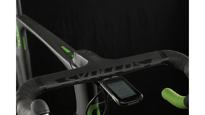 The Scott Foil's Syncros integrated bar/stem.