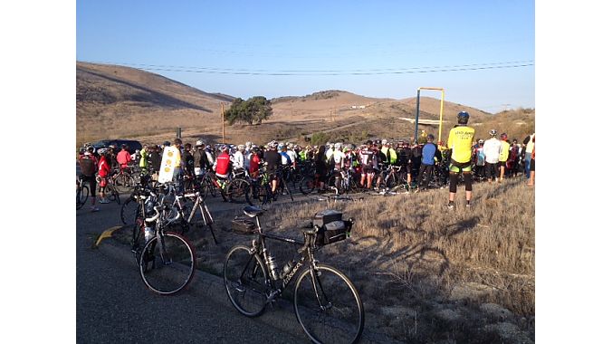 Friends and family recalled Robinson at a mid-ride memorial.