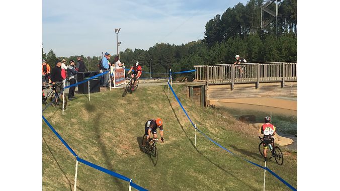Racers duked it out Saturday at the Fall CycloFest Cyclo-Cross race, part of the North Carolina Cyclo-Cross Series.