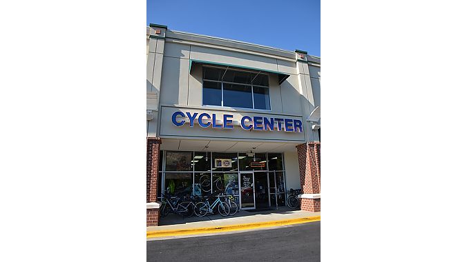 Cycle Center is about 5,000 square feet with a full-service repair department and a fit studio that owner John Green added eight years ago in an area that was formerly set up as a children’s play area. 