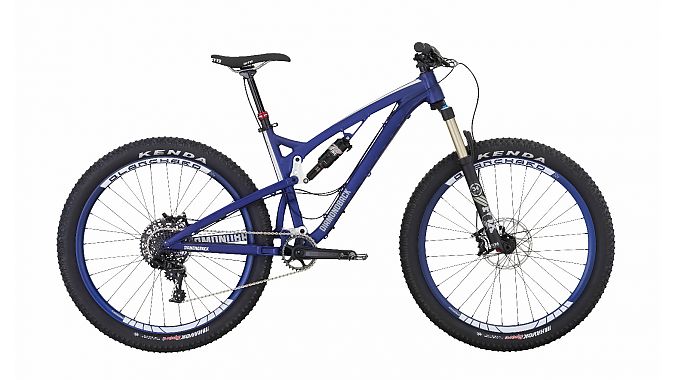 The 27.5-plus Catch 2 features Diamondback's new Level Link suspension and retails for $3,500.