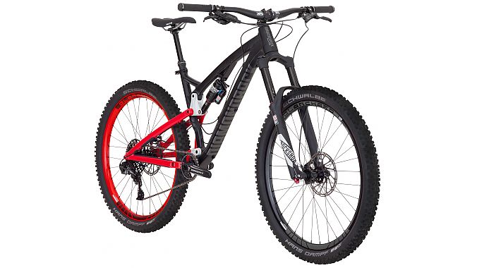 The Release 3 27.5-inch trail bike has 150 millimeters of front and rear travel and is spec'd with a RockShox Pike RCT3 fork and Monarch Plus RC3 DebonAir rear shock, SRAM X1 drivetrain and SRAM Guide brakes. It will retail for $3,900.