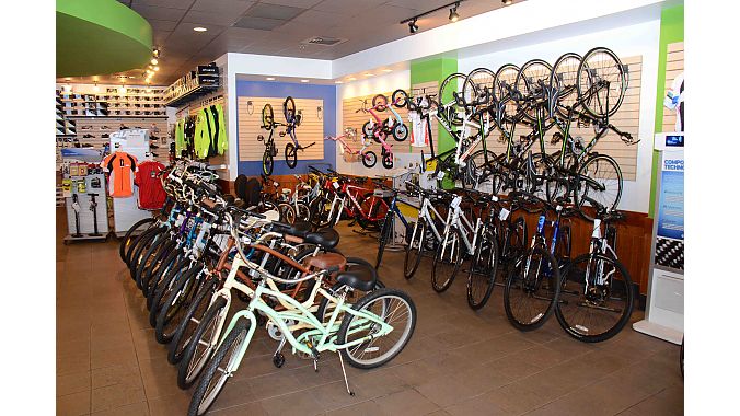 Smyrna Bikes has been in its current location — a former Starbucks, complete with drive-thru window — since 2010.