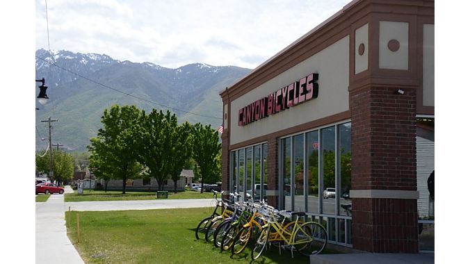Canyon Bicycles has served the south Salt Lake area for 20 years. Owner Mike Pratt moved and expanded the original store to its current location in Draper 10 years ago, gaining several thousand square feet and easier access for its broad customer base. Store manager David Saenz said the Draper store is a hotbed for all categories, with the market split between mountain, road and lifestyle. The Specialized and Trek dealer has a sizable apparel selection and a designated women's section with bikes, accessorie