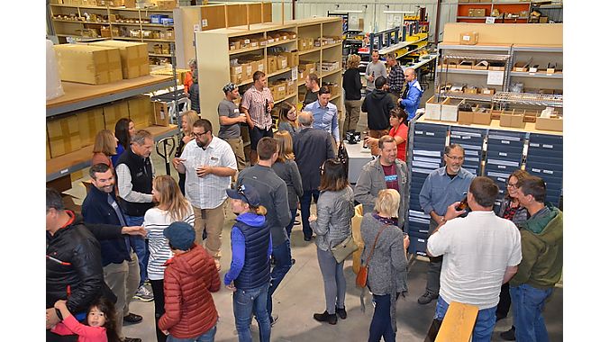 Local manufacturer MRP hosted a Dealer Tour reception Thursday for local retailers and other community members. 