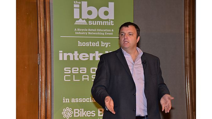 Craig LaRosa of consulting firm Continuum offers advice on how brick-and-mortar retailers can steal customers away from Amazon during the IBD Summit, presented by Interbike and the Sea Otter Classic.