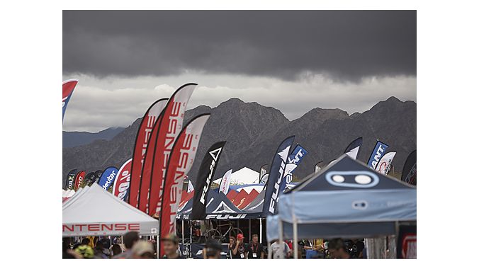 Dark skies and scattered showers made for an unusually cool opening day of OutDoor Demo.