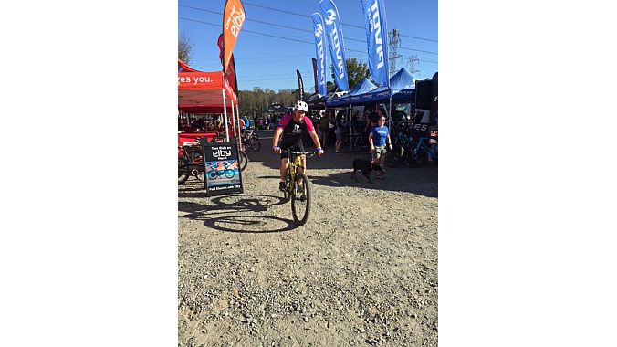 CycloFest's exhibitors included about 20 bike brands sending out demos on the U.S. National Whitewater Center's trail system and surrounding roads.