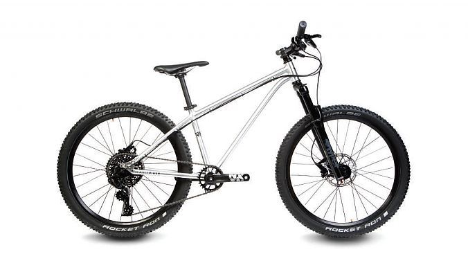 The Early Rider T24 Works Edition aluminum hardtail is outfitted with a mix of SRAM and Ritchey components and lightweight Maxxis trail tires. It retails for $1,299.
