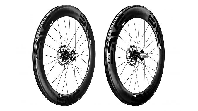 The ENVE SES 7.8 Disc clincher wheelset.