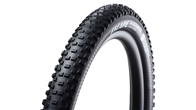 All of Goodyear’s mountain bike tires, including the Escape trail tire, feature siping on every knob.