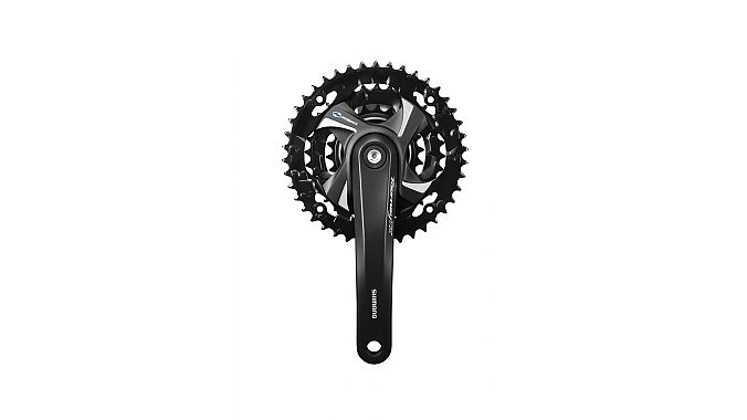 New Tourney 42-32-22 crankset.