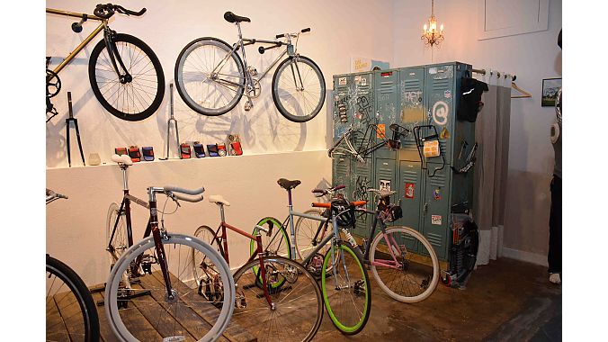 Fast Folks carries Pure Fix, State Bicycle and local Austin favorite Fairdale. The shop also has a full service department, but bike and accessory sales are its bread and butter.