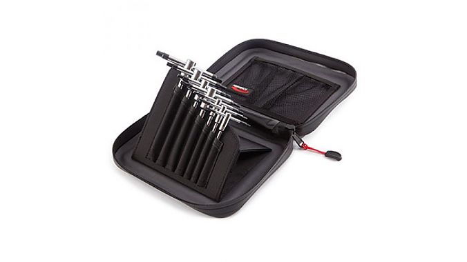 The T-Handle set in its travel case.