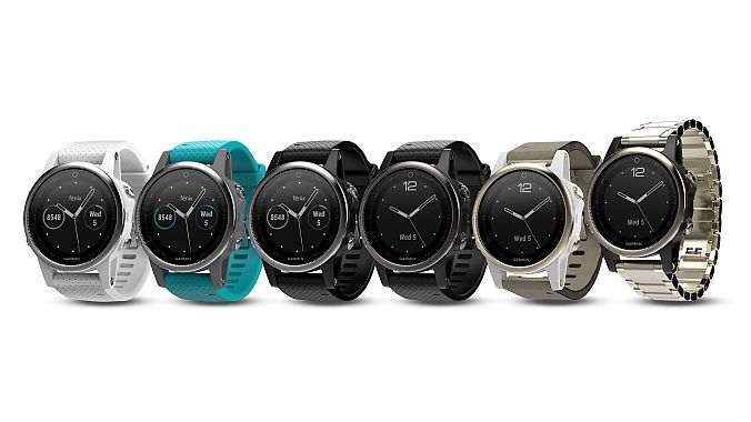 The Fenix 5S lineup