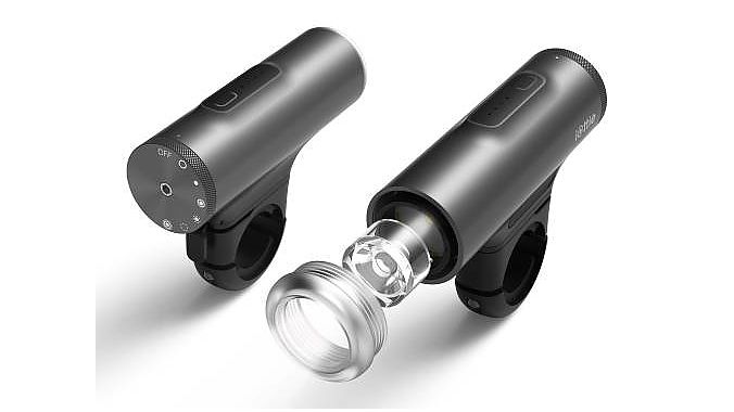 The Halo Charge is a bike light and reserve battery.