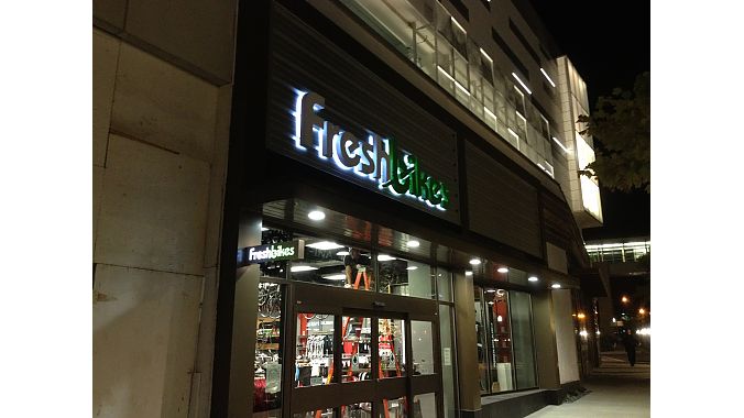 Fresh Bikes' new location in Fairfax, Virginia. Courtesy photo.