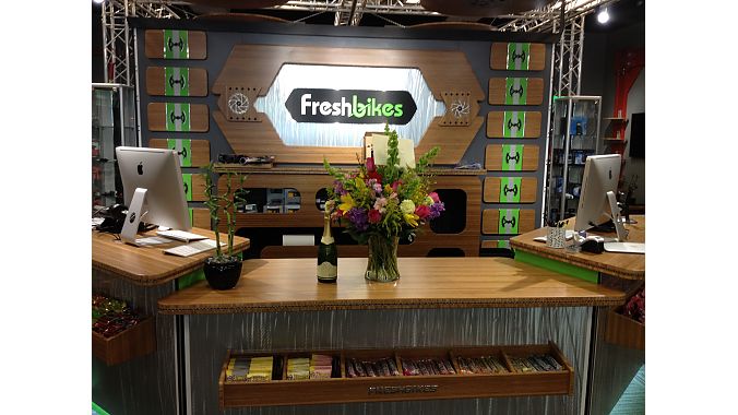 Fresh Bikes' new location in Fairfax, Virginia. Courtesy photo.