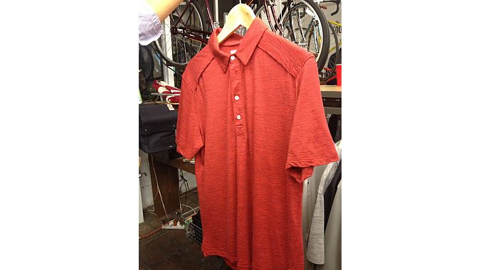 An example of one of the Merino wool jerseys in the New Road collection