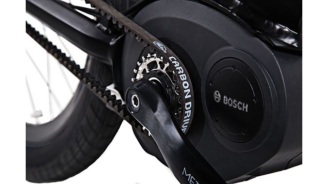 The Grace Urban MX2 with Bosch motor uses a Gates Carbon Drive.