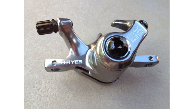 Prototype Hayes CX Pro disc brake caliper