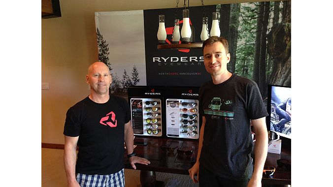 Dave Snow, left, and Michael Quinn at Ryders.