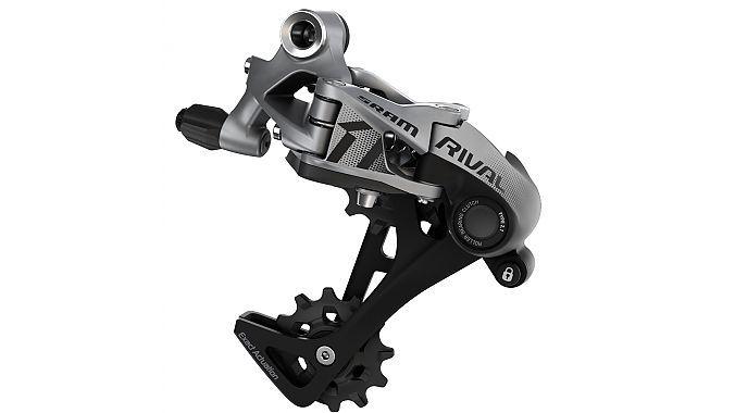 The Rival 1 rear derailleur long cage version.