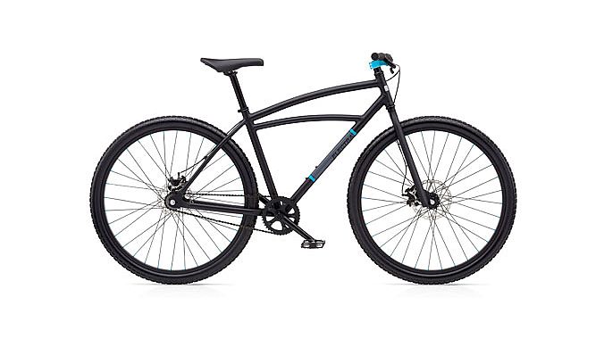 Moto 1 single-speed in matte black