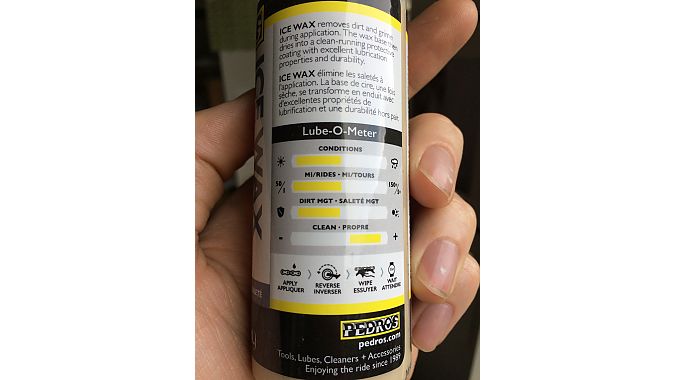 Pedro's lube has new labels that feature the Lube-O-Meter graphic.