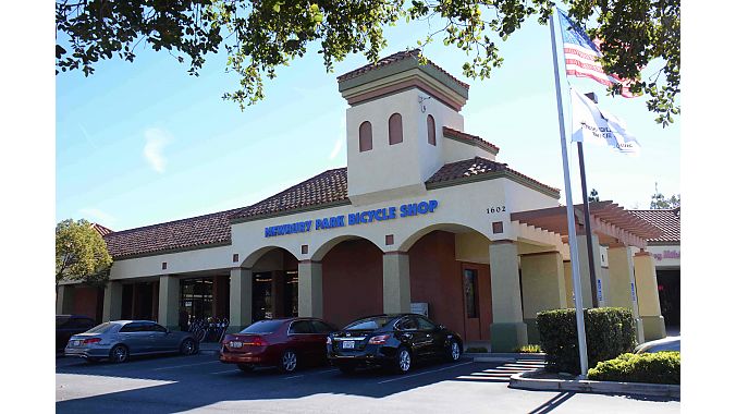 Newbury Park Bicycle Shop has occupied four locations in the same shopping center since it opened in 1966. Owners Ben Cox and Mike Cicchi moved the store a few doors down to its current space following an extensive renovation.