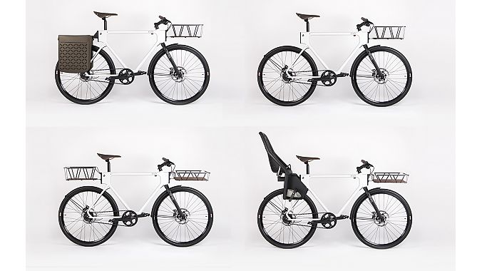 The San Francisco bike has multiple accessory options.