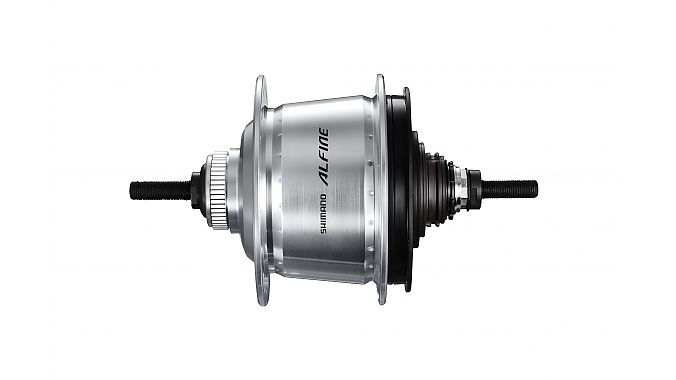 New Alfine 8-speed internal gear hub.