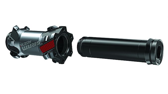 The Predictive Steering hub axles are 110 millimeters wide.