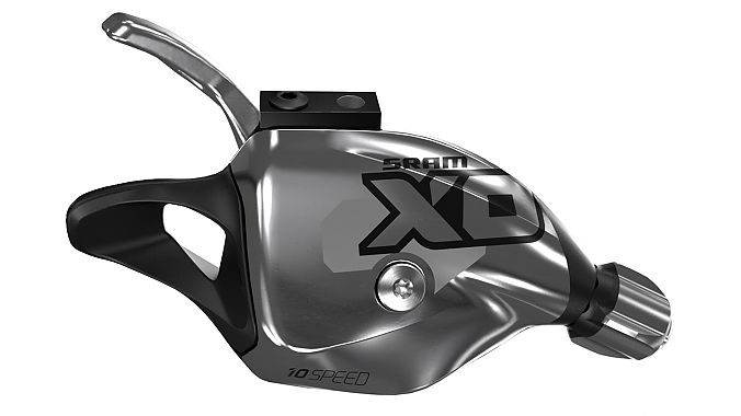 The XO shifter in silver