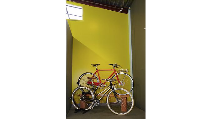 Cascade Bicycle Studio stocks some sweet custom road bikes from Seven, mountain bikes from BMC and has a pair of Shinola city bikes on display.