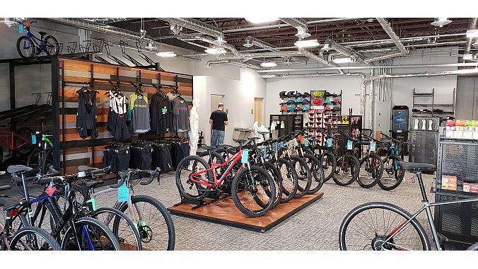 The 5,500 square-foot store caters to families and riders of all levels.