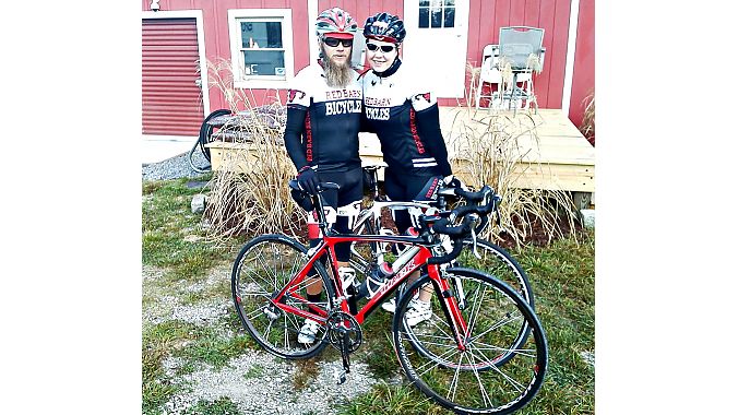 The newlyweds' first ride together as husband and wife. 