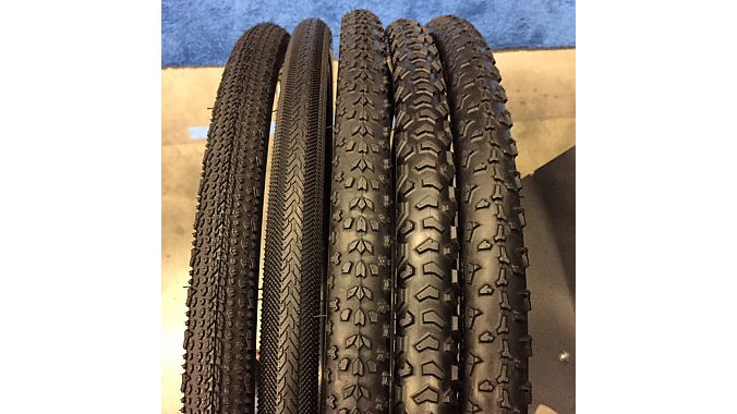 An array of new Clement tubeless-ready offerings. 