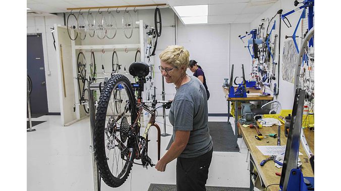 Women from 16 different REI stores traveled to Colorado Springs for the class. The Master Technician course is tailor made for REI, which has worked with BBI for more than 20 years to train its employees. 