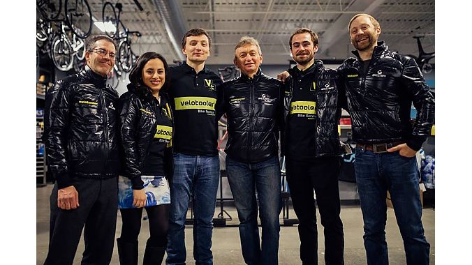The startup team.
