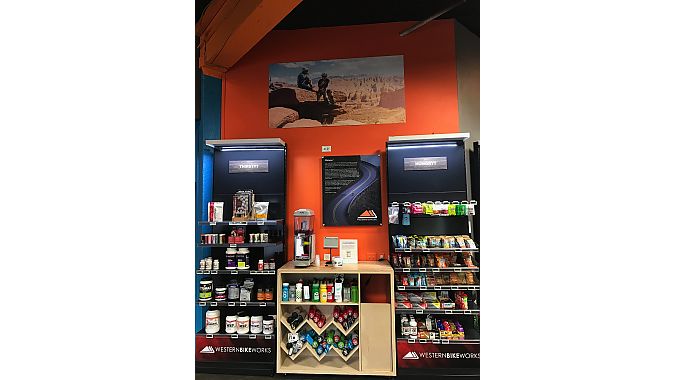 3 Dots Design reorganized the store’s nutrition category by adding fixtures and creating a sample area for customers to try new products.