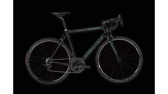 The Specialissima in matte black with Celeste Fluo accents.