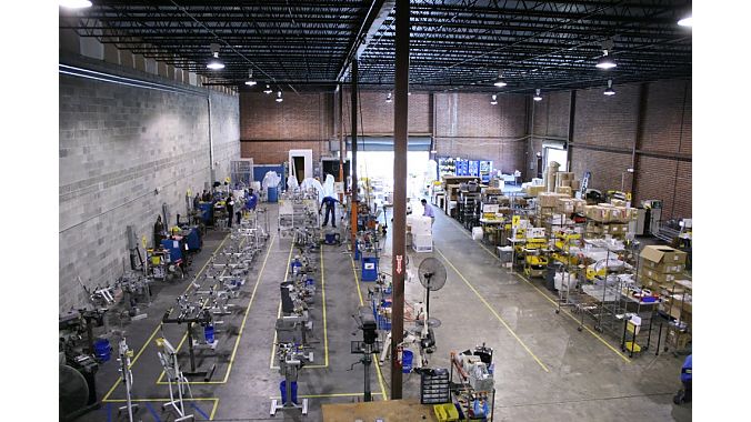 The factory interior